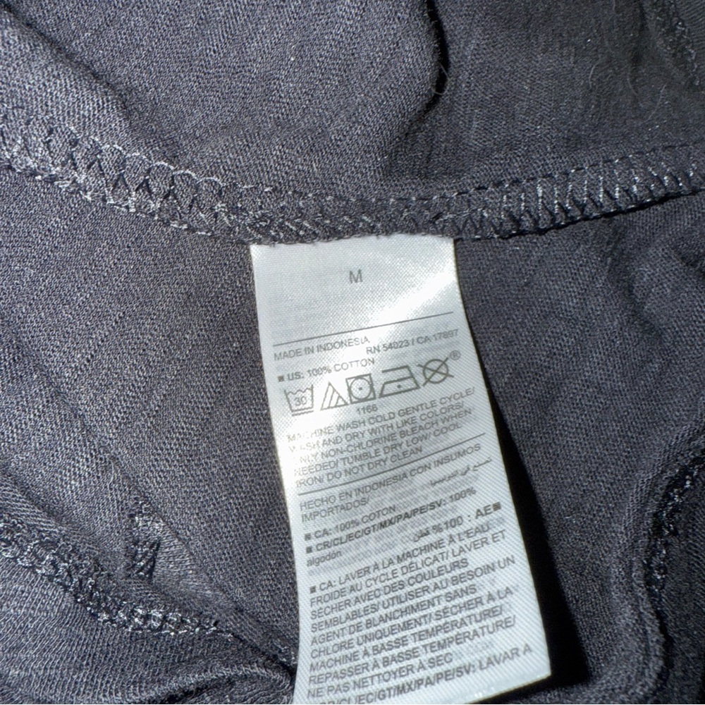 Old navy woman’s Puff-Sleeve Blouse Sz medium‎  black New NWT - Picture 9 of 14